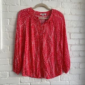 Boden Polka Dot Blouse Sz 6